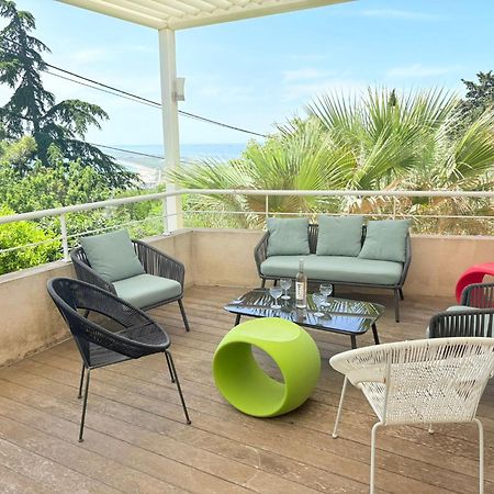 Atlantide - Somptueuse Villa Classee 4 Etoiles - Saint-Clair - Vue Exceptionnelle - Piscine Sète Zewnętrze zdjęcie