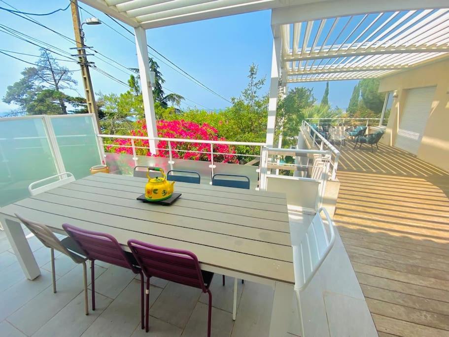 Atlantide - Somptueuse Villa Classee 4 Etoiles - Saint-Clair - Vue Exceptionnelle - Piscine Sète Zewnętrze zdjęcie