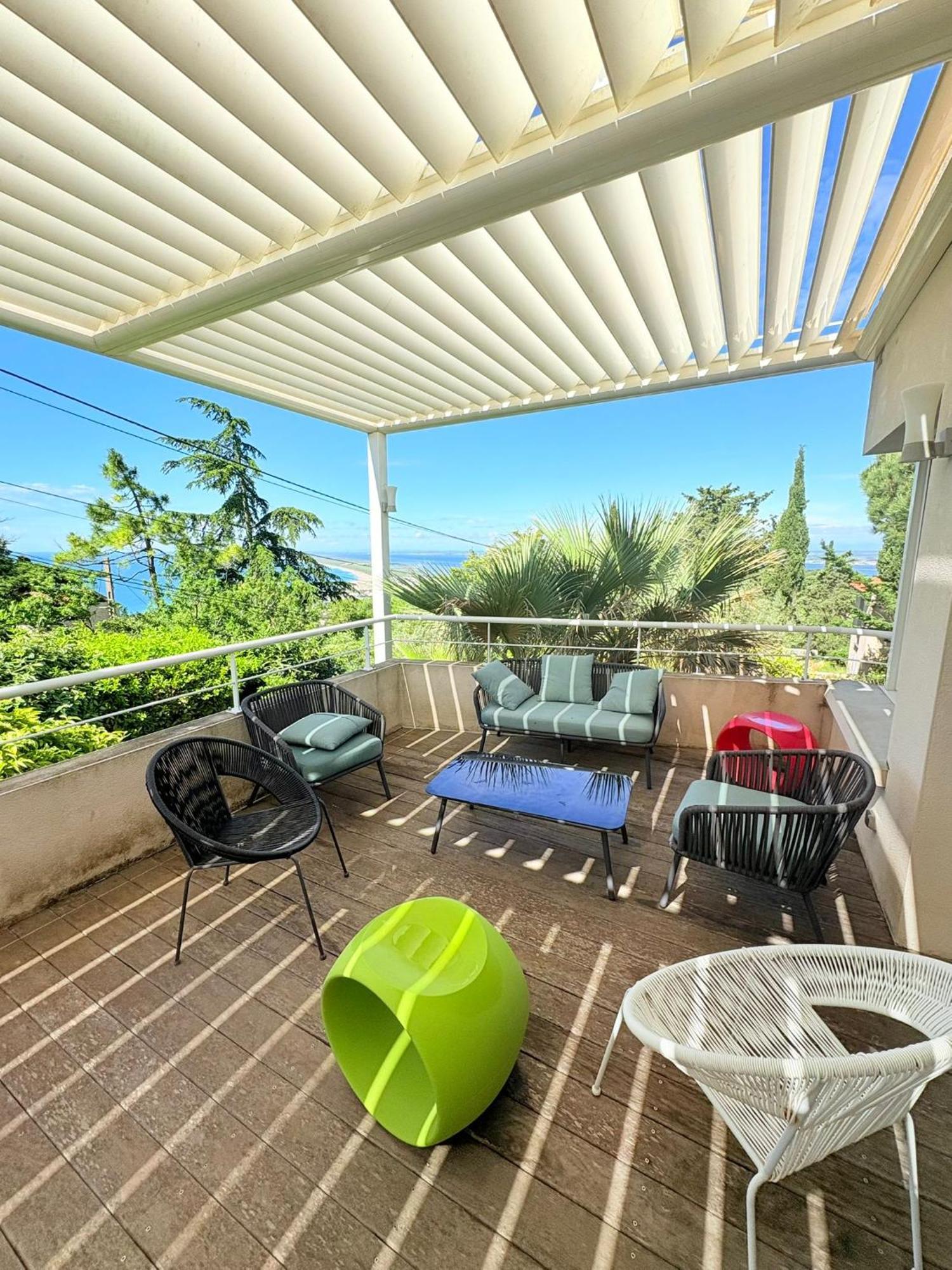 Atlantide - Somptueuse Villa Classee 4 Etoiles - Saint-Clair - Vue Exceptionnelle - Piscine Sète Zewnętrze zdjęcie